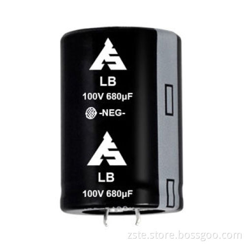 Snap-in Aluminum Electrolytic Capacitor with Large Capacitance, 100V, 680uf, 3000hNew